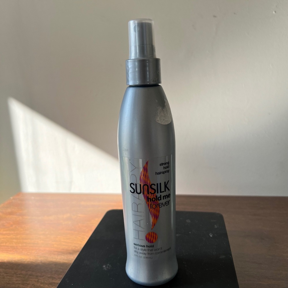 Sunsilk Hairapy Hold Me Forever Strong Hold Hairspray 8 fl oz Silver Bottle Pump
